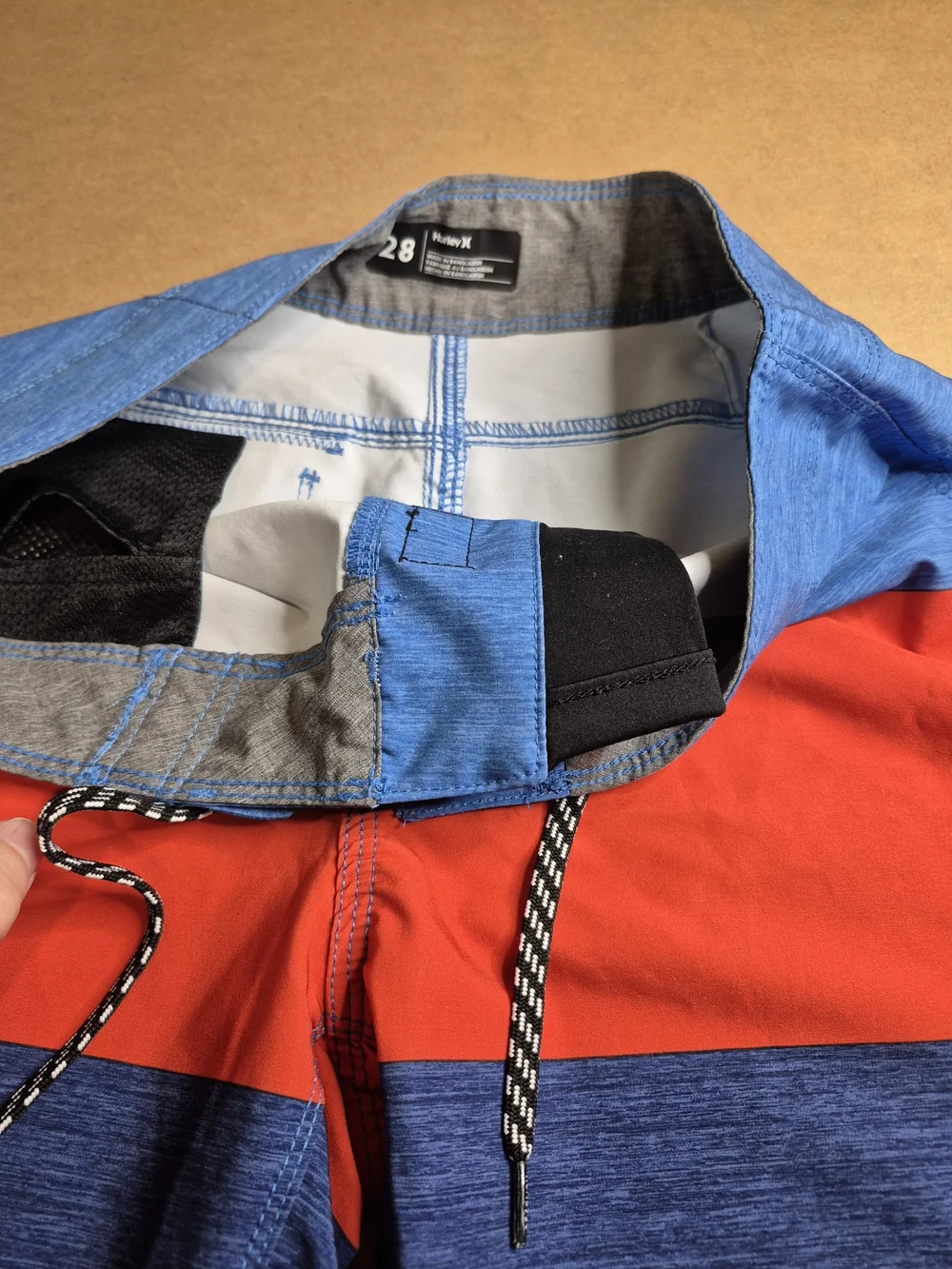 Hurley bold colorblock